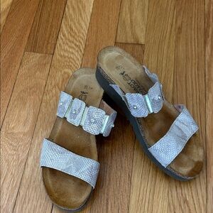 NAOT slip on sandals